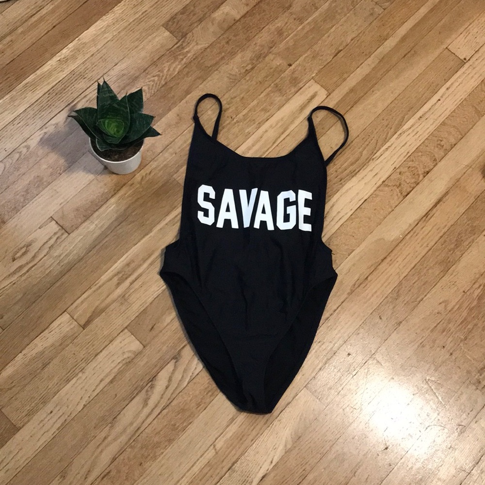 Savage one piece bathing suit - Picture 2 of 3